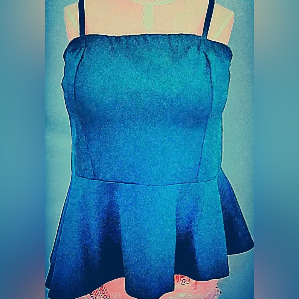Brand New Blue Dressy Tank